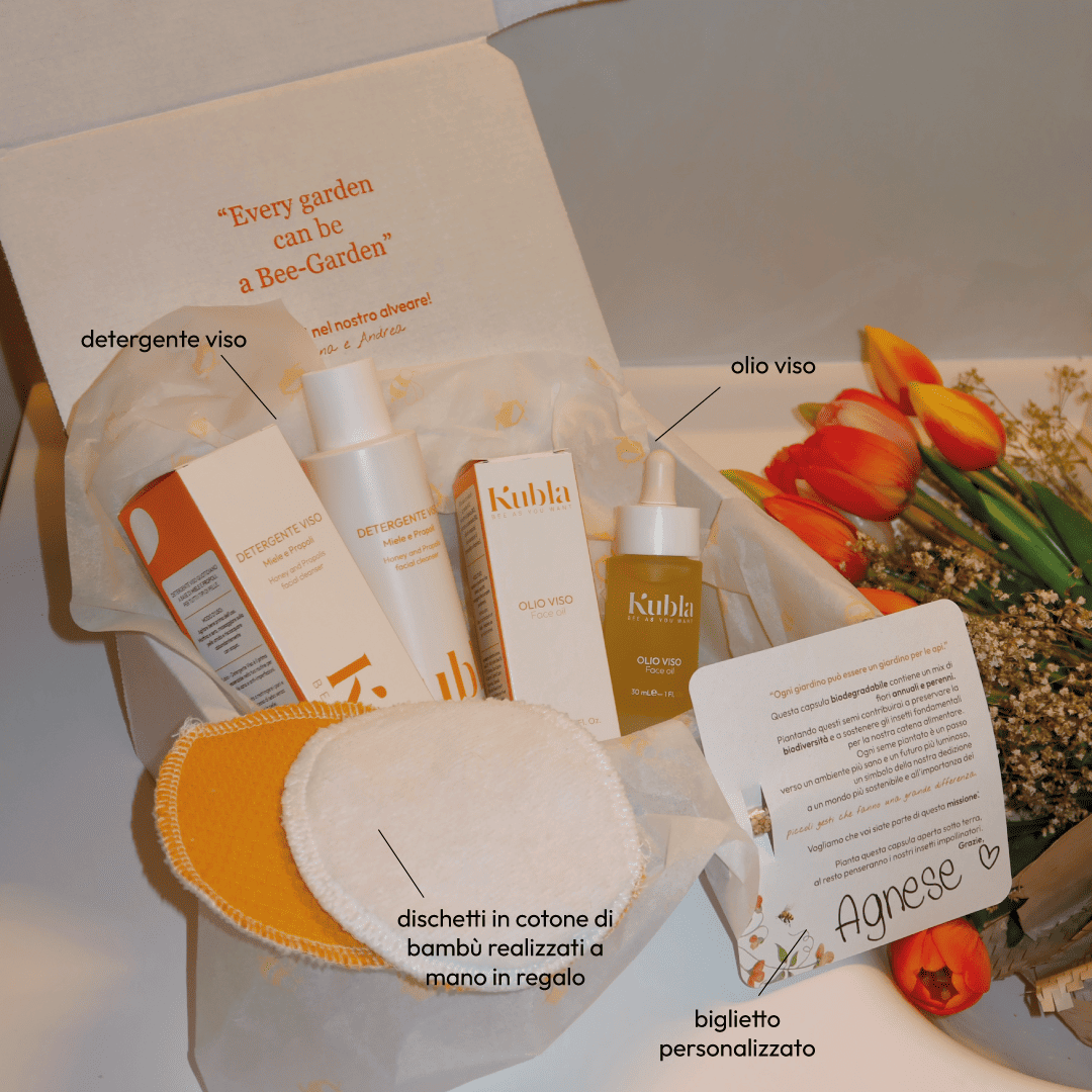 box san valentino olio e detergente viso