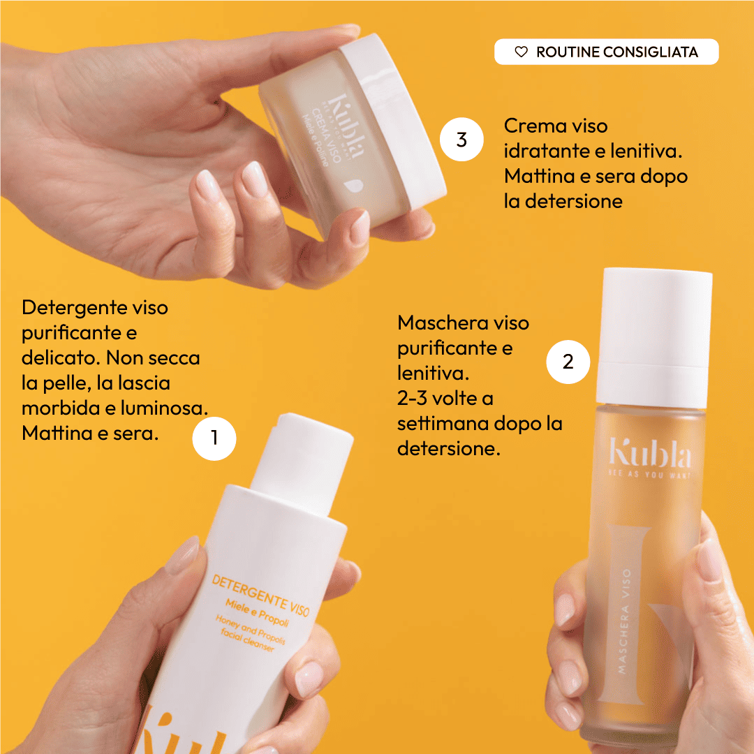 Routine consigliata contro acne brufoli e rossori