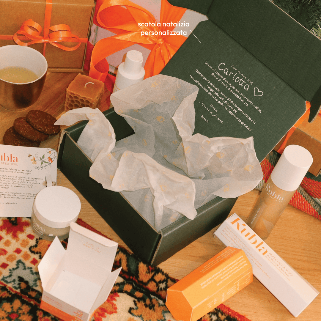regalo per Natale Kubla con scatola personalizzata