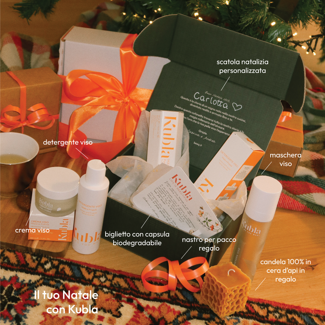 Kit regalo Natale routine per acne brufoli e macchie