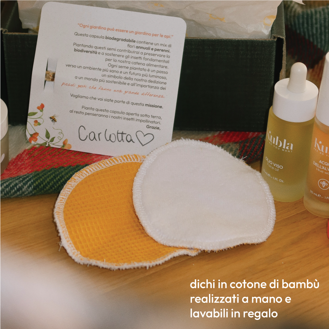 dischi in cotone di bambù lavabili