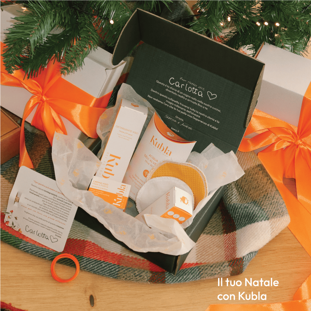 Pacco regalo Natale routine pelle secca e sensibile