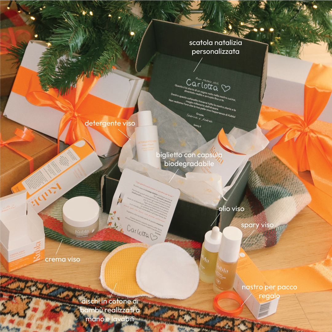 Kit regalo Natale routine pelle secca e sensibile
